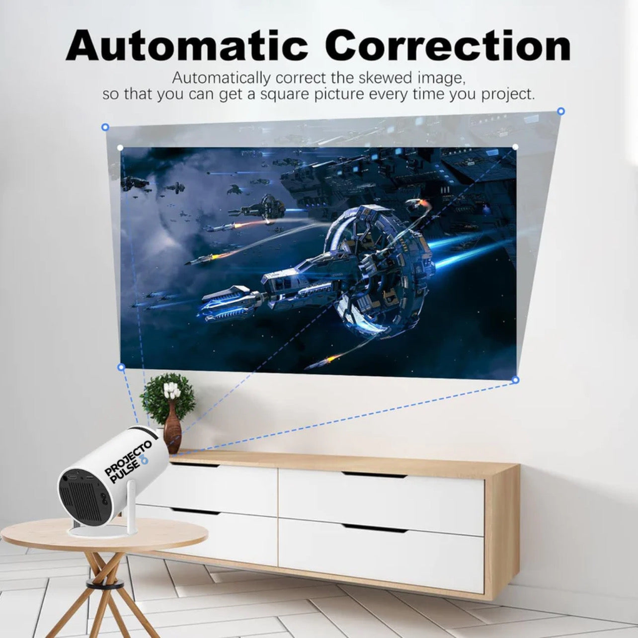 ProjectoPulse™ Projector Hy300 4K